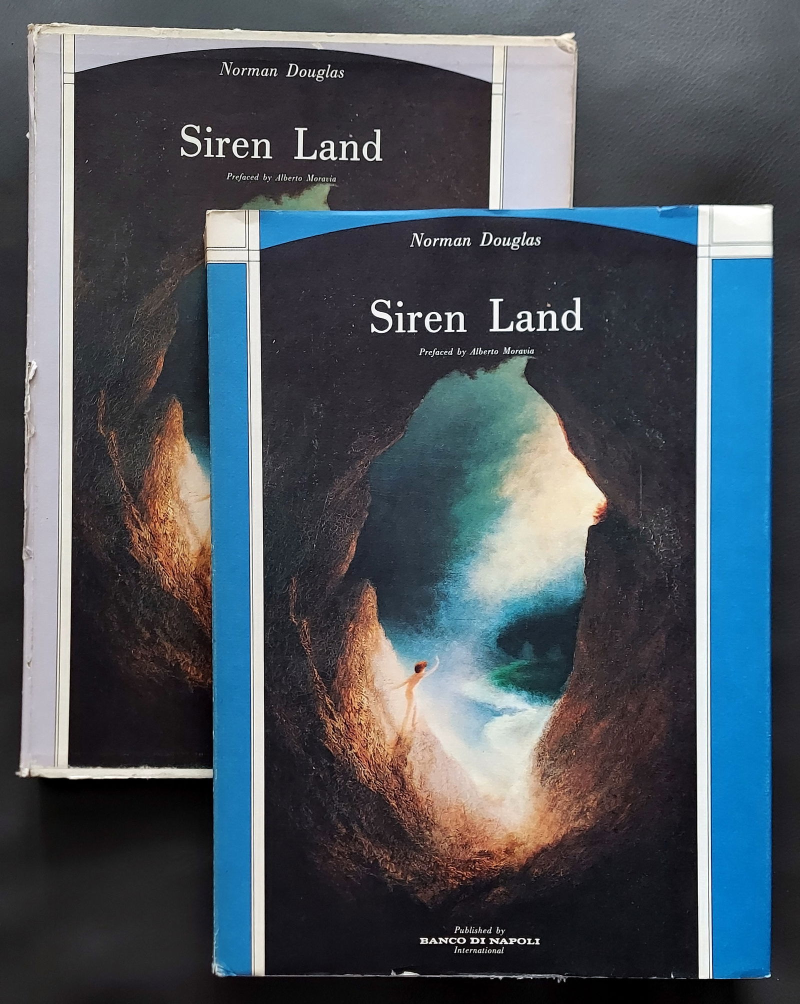 Norman Douglas: Siren Land, Illustrated, Preface by Alberto Moravia: Siren Land by Norman Douglas (British, 1868 - 1952) Preface: Alberto Moravia Illustrations on plates by Karl Wilhelm Diefenbach (1851 - 1913), a German painter and social reformer. Graphic Design: Ser