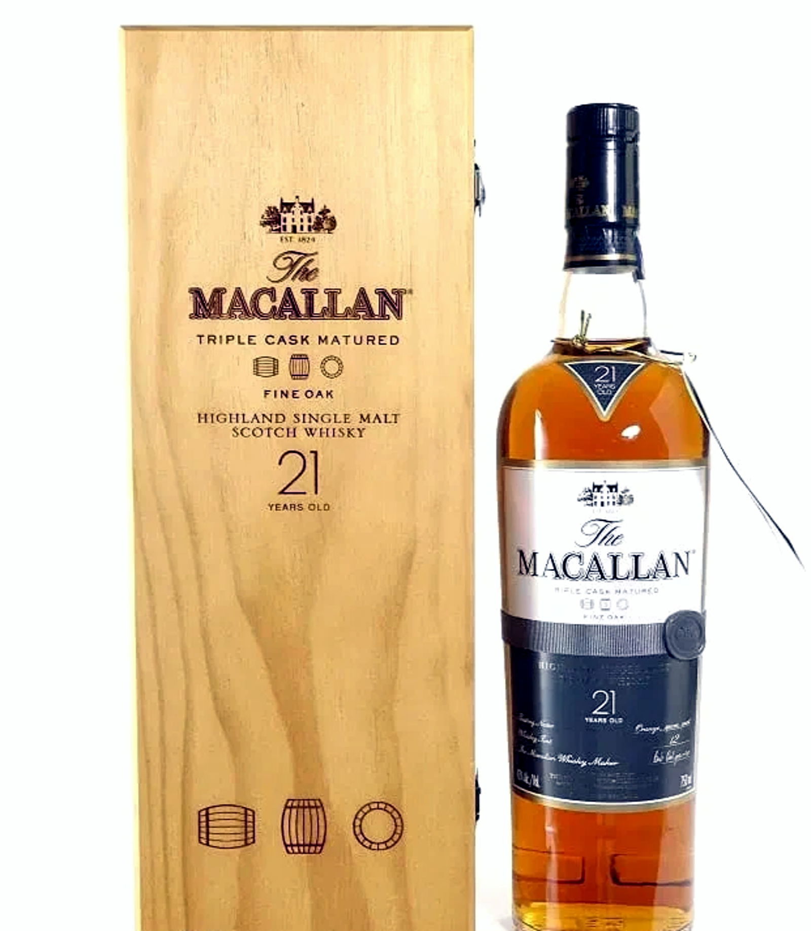 Macallan 21 Year Old Triple Cask Fine Oak Highland Single Malt (1 of 4)