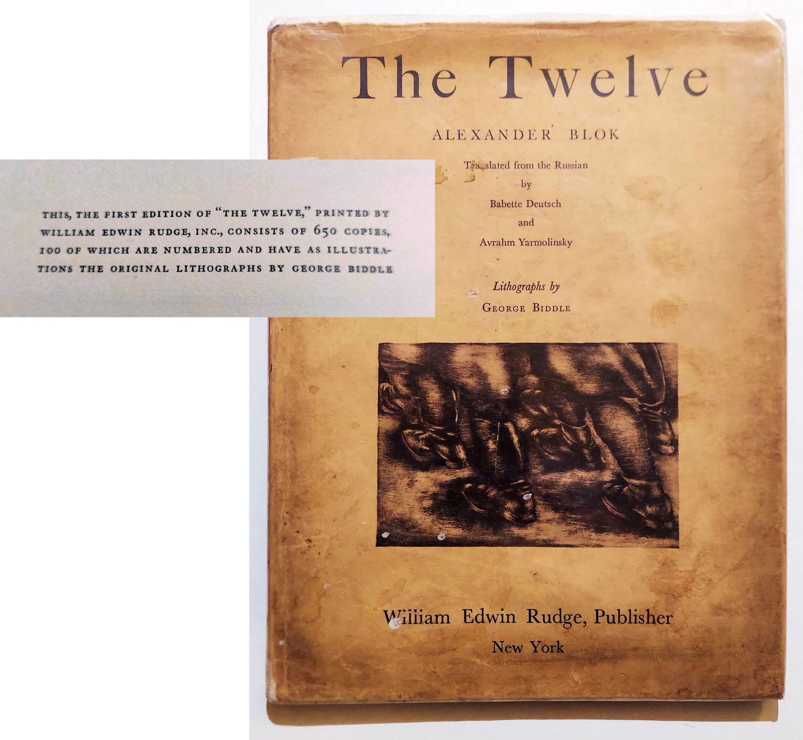 George Biddle: Aleksandr Blok, the Twelve 1931 Edition 650 (1 of 8)