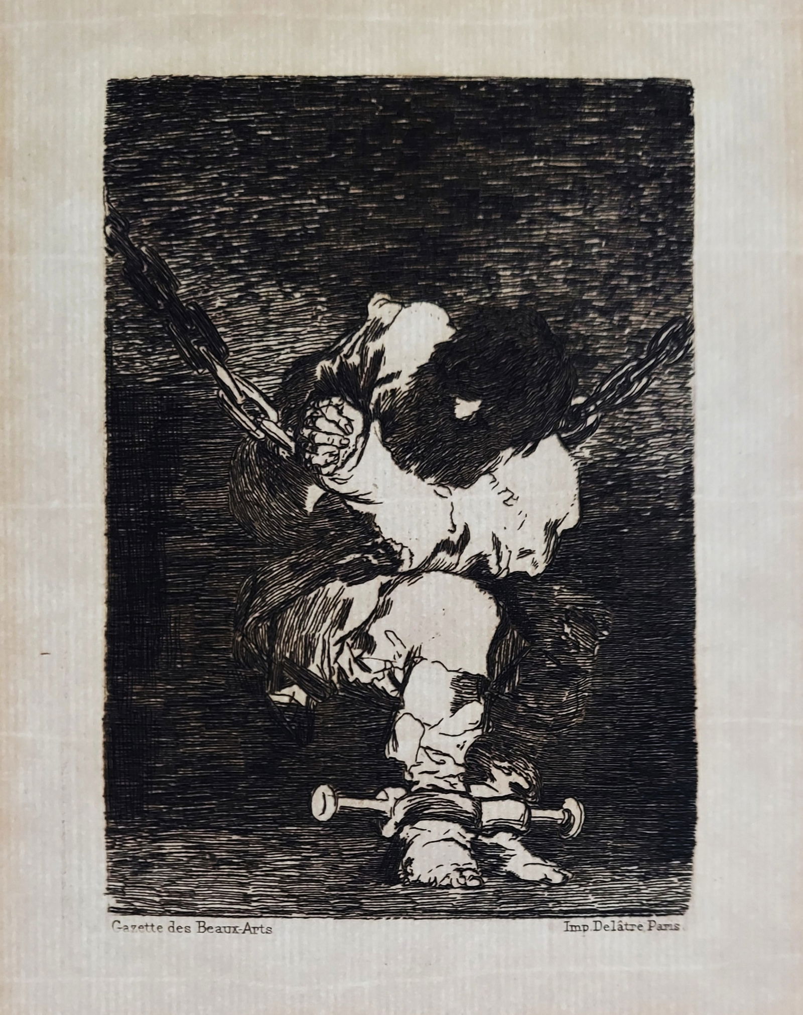 Francisco Goya: The Little Prisoner c.1812 Etching on Laid Paper (1 of 5)