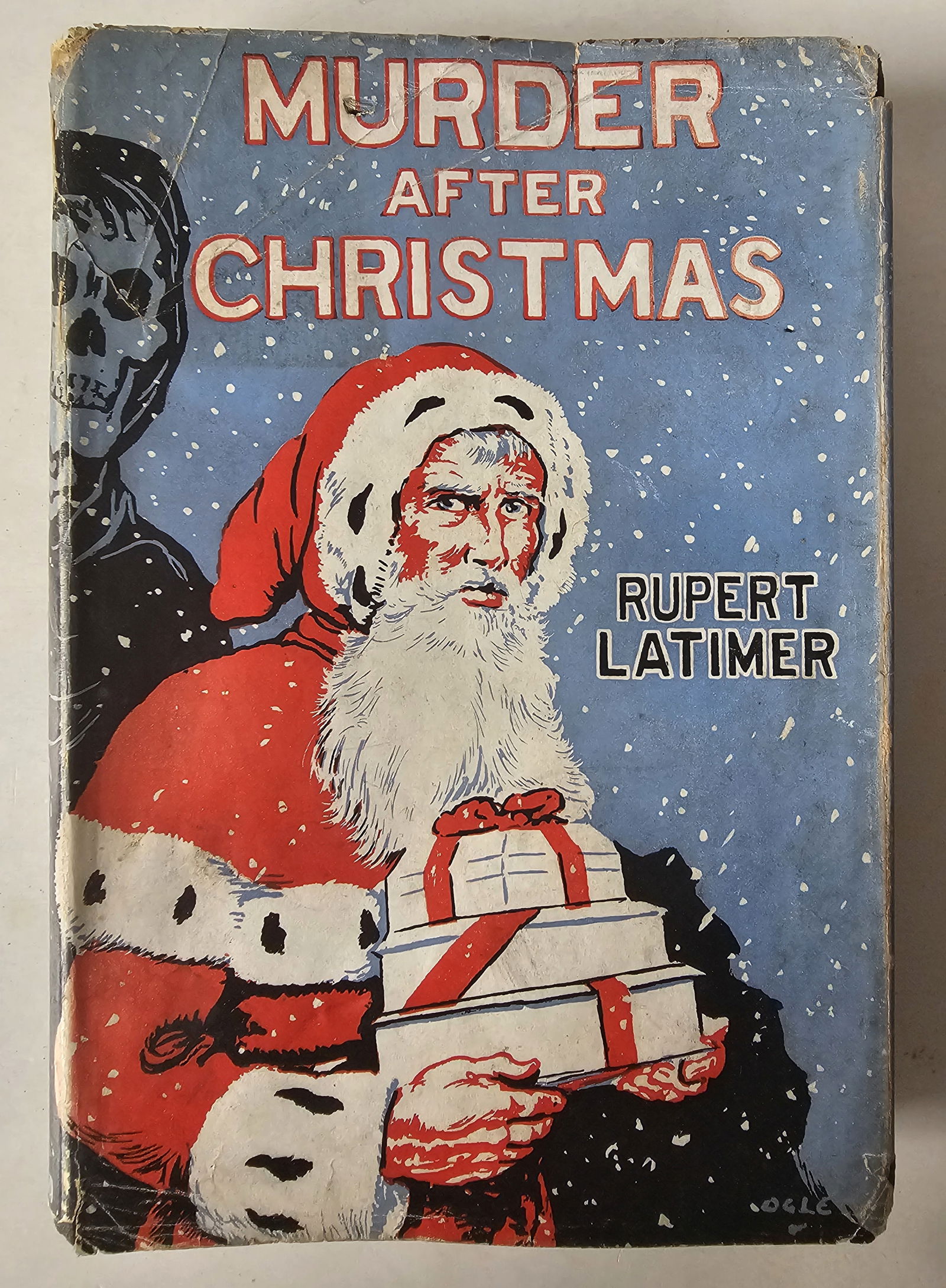 Rupert Latimer: Murder After Christmas, 1944 First Edition: Murder after Christmas by Rupert Latimer, pen-name of Algernon Victor Mills (English, 1905-1953). First edition by MacDonald & Co., London, 1944. The first edition of this vanishingly scarce 1940s nov