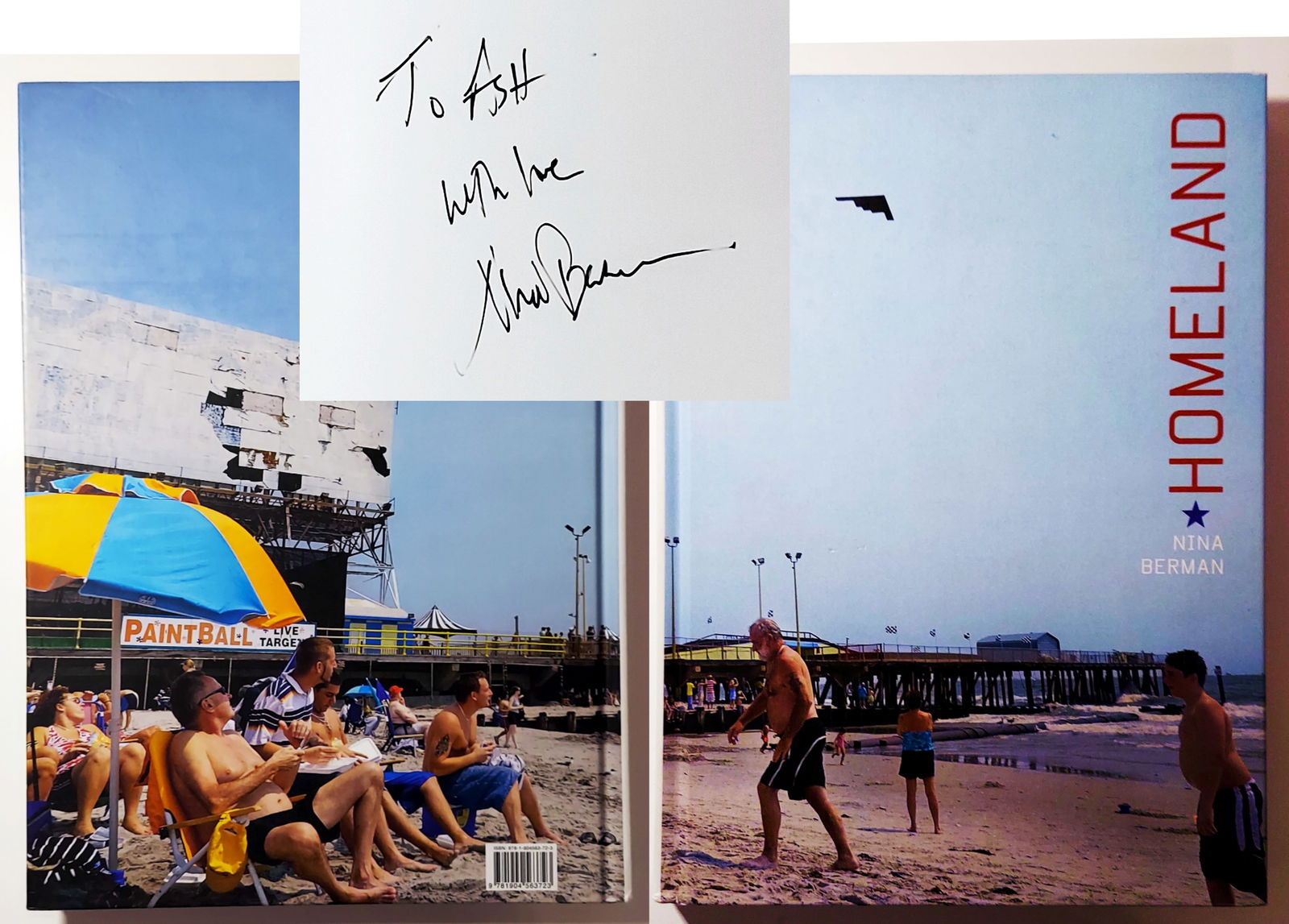 Nina Berman (Signed): Homeland 2008 First Edition: Homeland, Photography Book by Nina Berman. Signed by Artist Nina Berman First edition, UK: Trolley Books, 2008. 90 color photographs, 10x7.5 inches Features photographs, capturing the unsettling and s