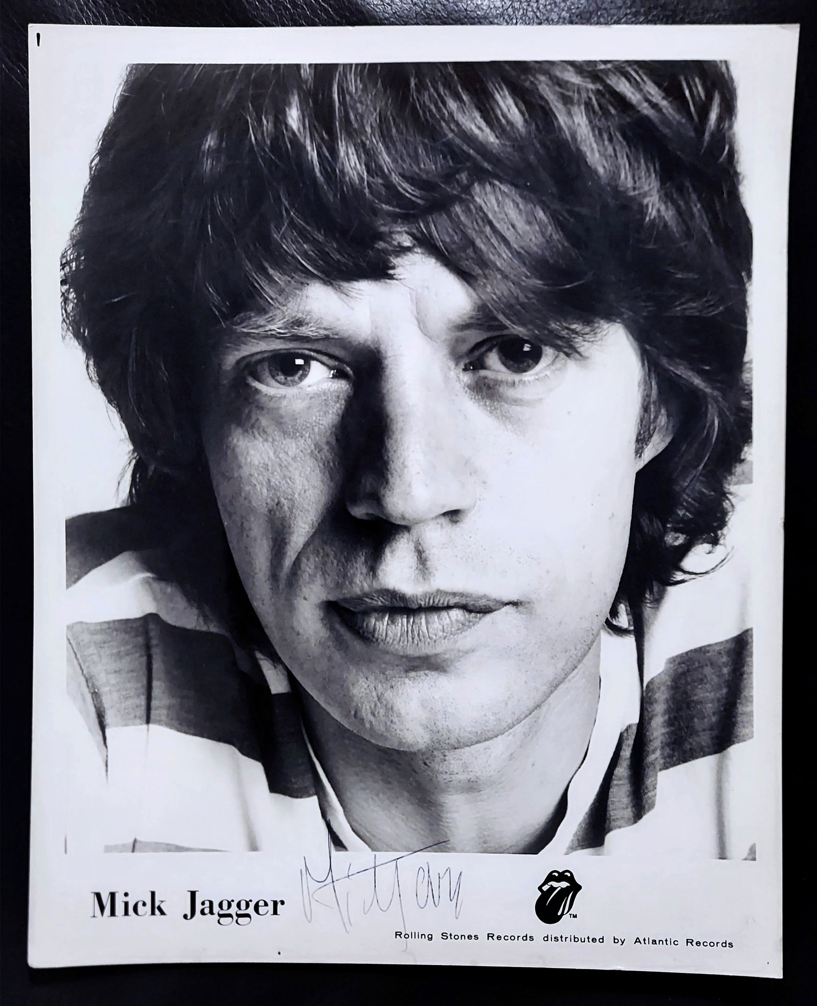 The Rolling Stones Mick Jagger Signed Photo, 1981 (1 of 5)