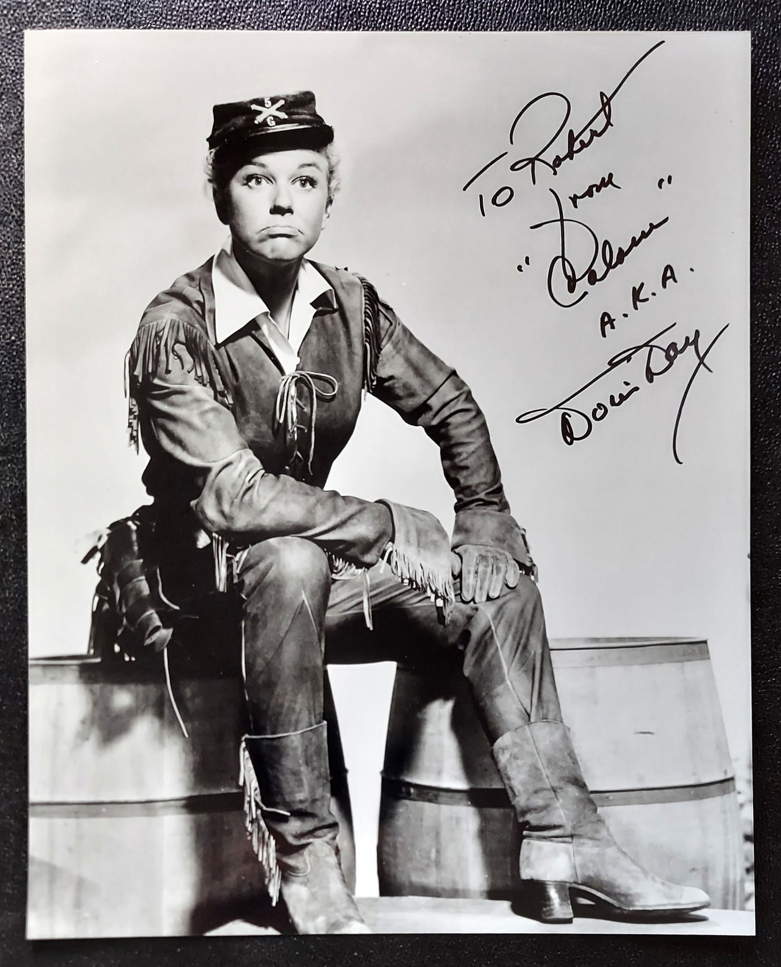 Doris Day in Calamity Jane Inscribed & Signed Photograph 1953 (1 of 3)