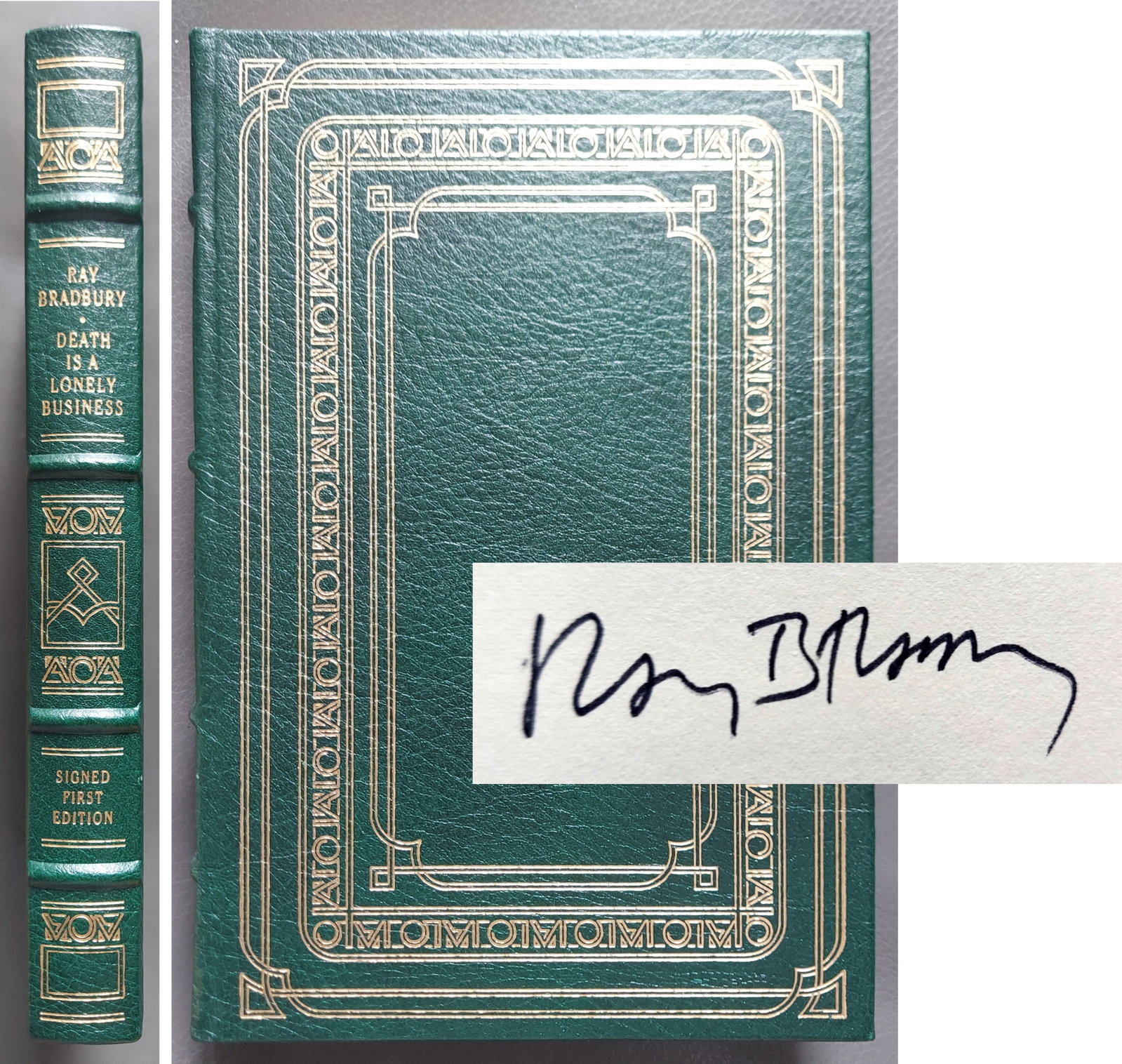 Ray Bradbury Signed: Death Is a Lonely Business 1985 Ltd First Edition (1 of 5)