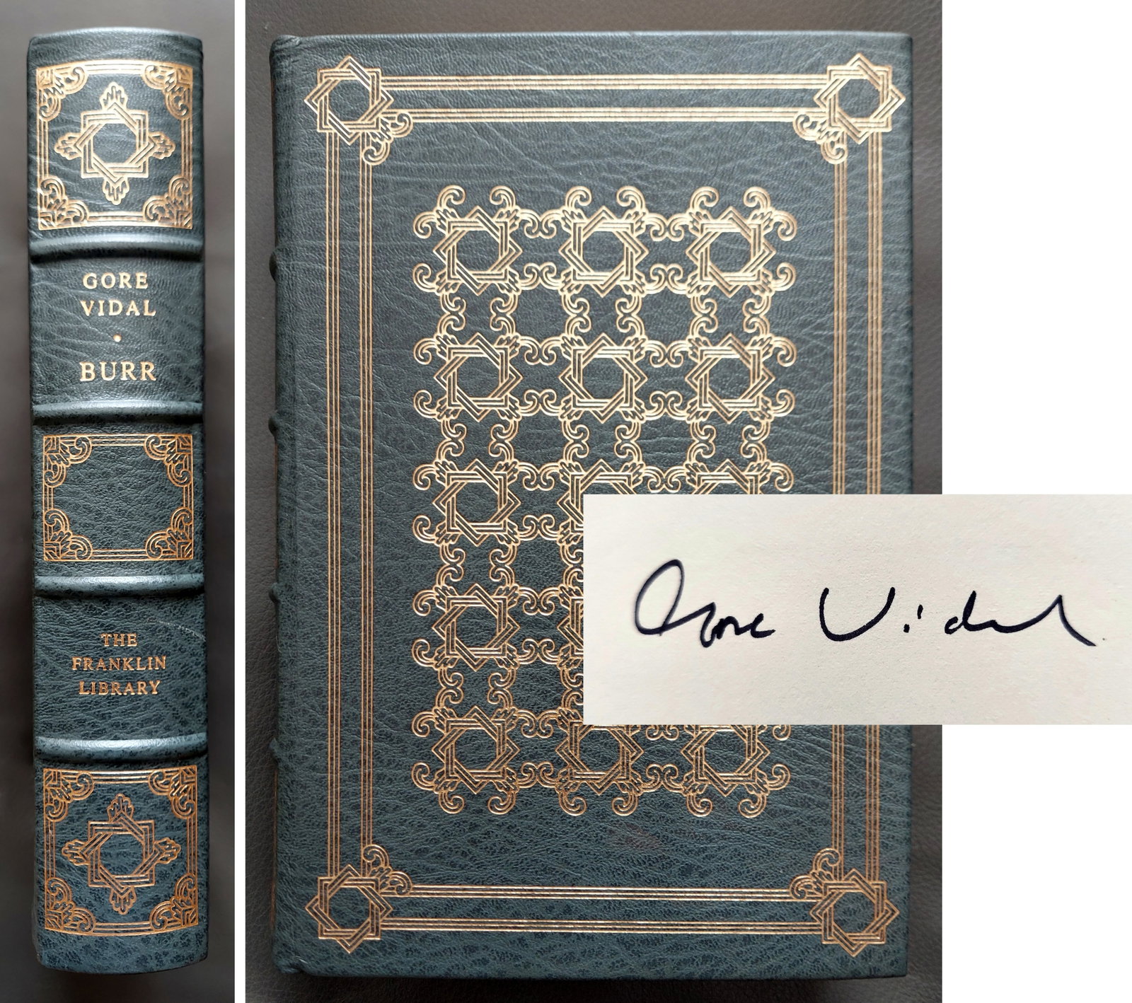 Gore Vidal Signed: Burr 1979 Limited Edition (1 of 3)