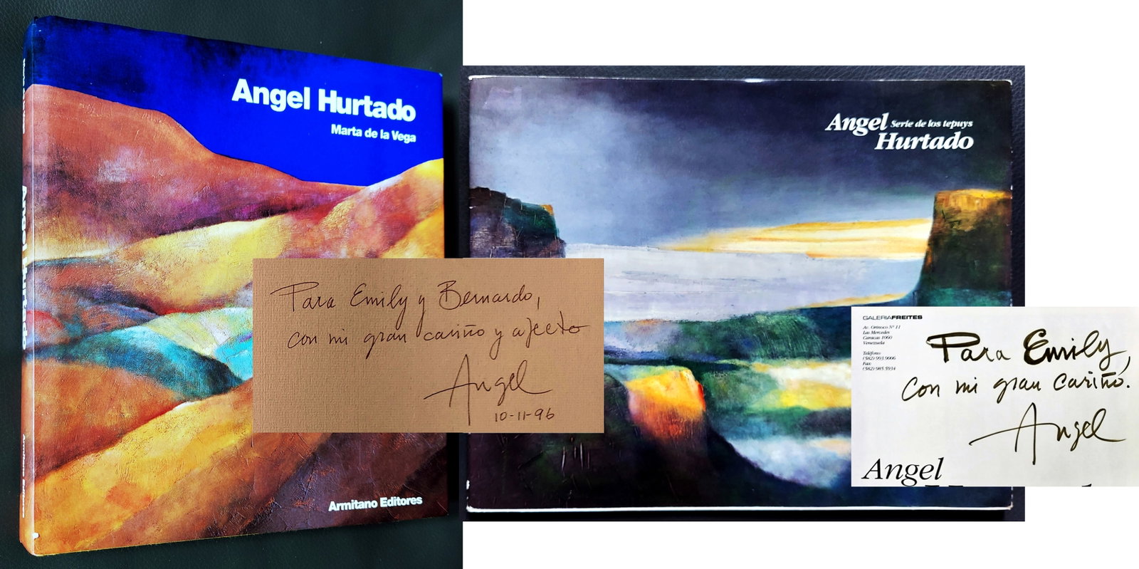 Angel Hurtado (Signed): Monograph & Catalogue, 1994 (1 of 8)
