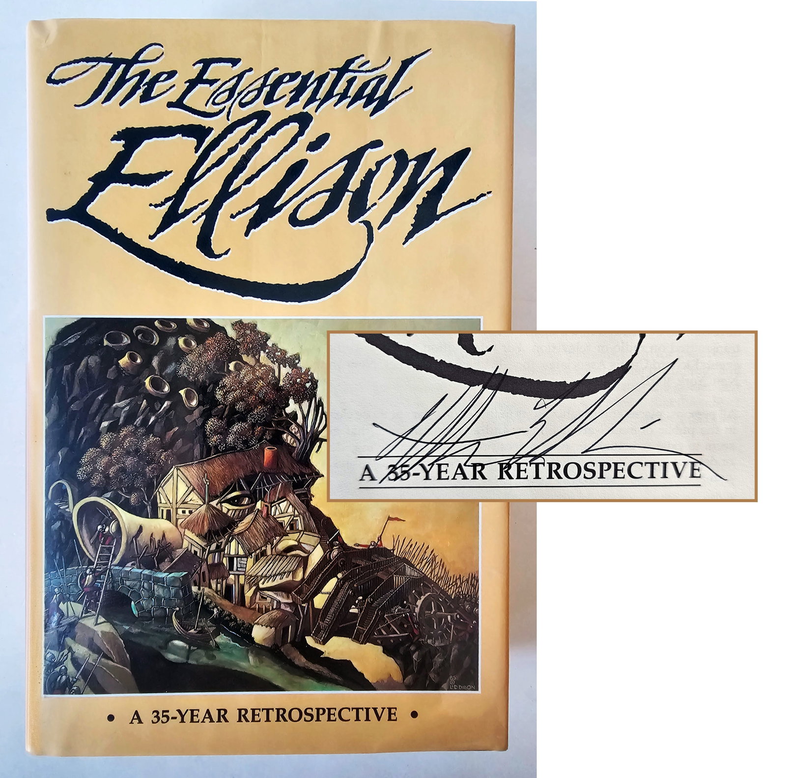 Essential Ellison a 35-Year Retrospective 1987 Signed First Edition (1 of 8)