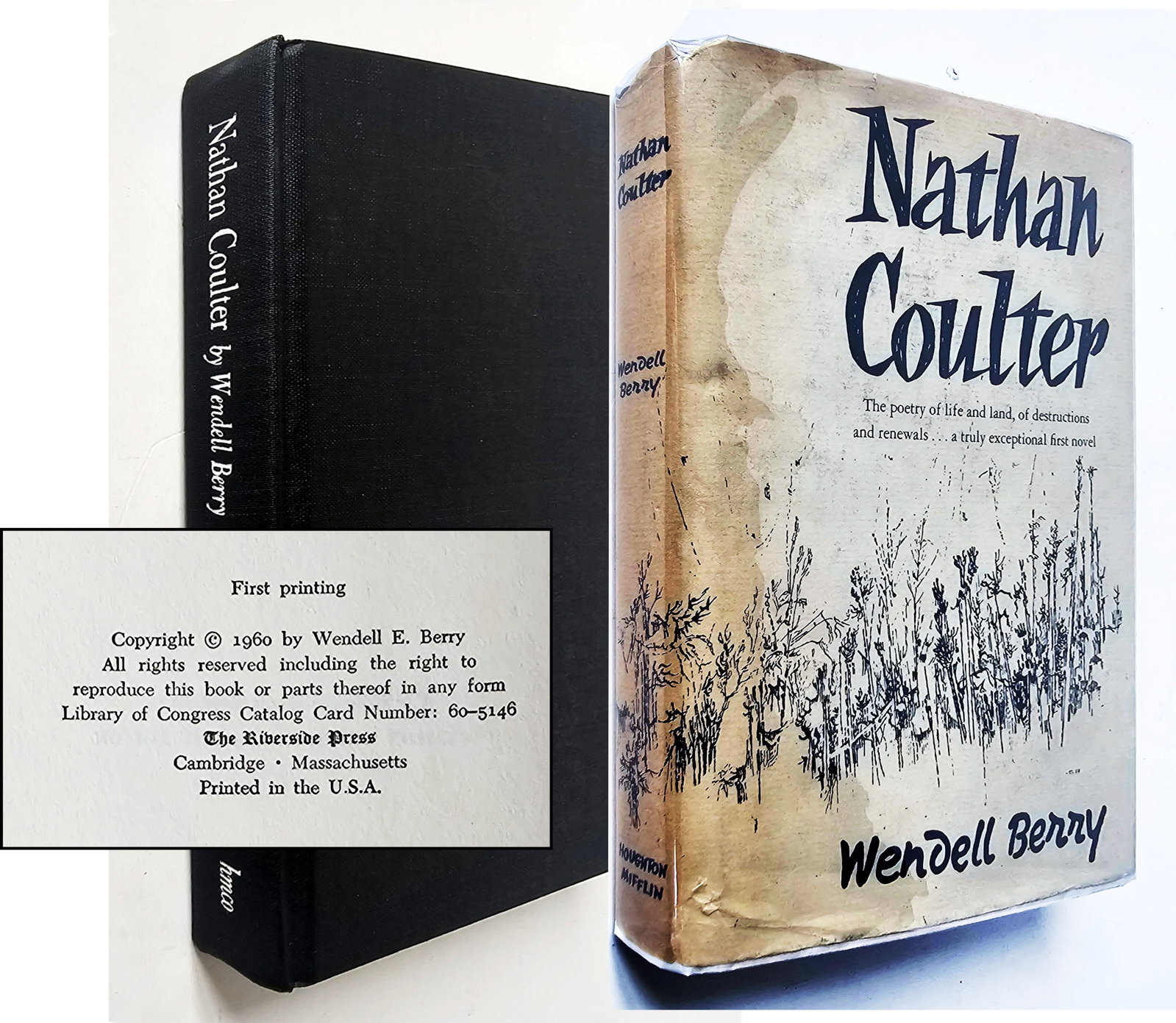 Wendell Berry: Nathan Coulter, 1960 First Printing Stated (1 of 4)