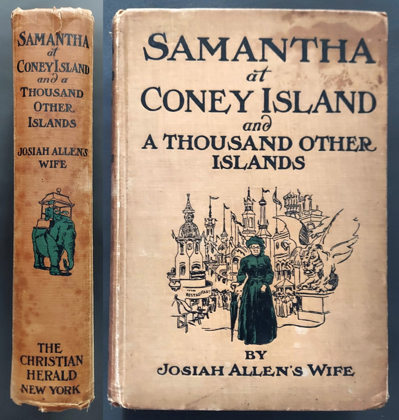 Samantha at Coney Island & a Thousand Other Islands 1911 First Edition (1 of 5)