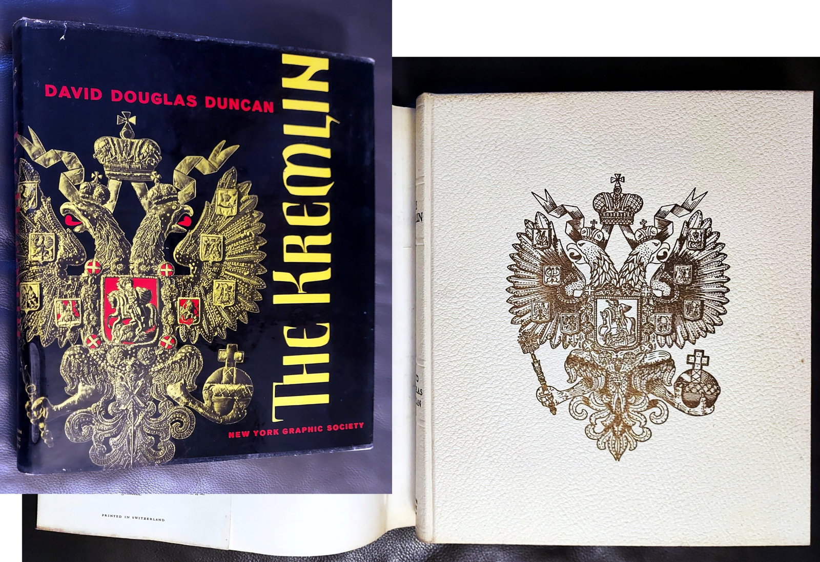 David Douglas Duncan: The Kremlin, 1960 First Edition: The Kremlin: A Portrait of Russia by David Douglas Duncan (American, 1918 - 2018) First Edition; First Printing by New York Graphic Society, N.D. Connecticut. Printed in Switzerland by Imprimerie Cent