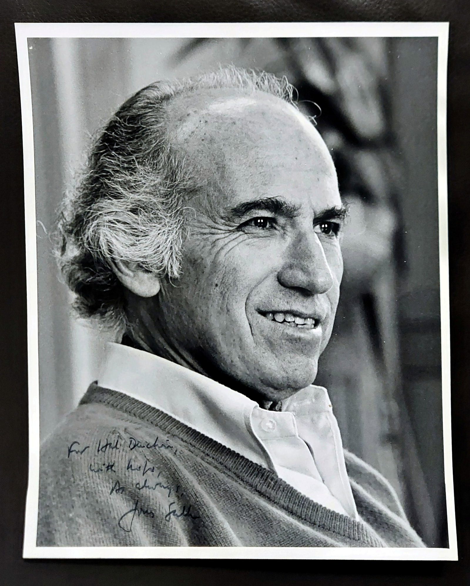 Jonas Salk Signed & Inscribed Photograph (1 of 4)