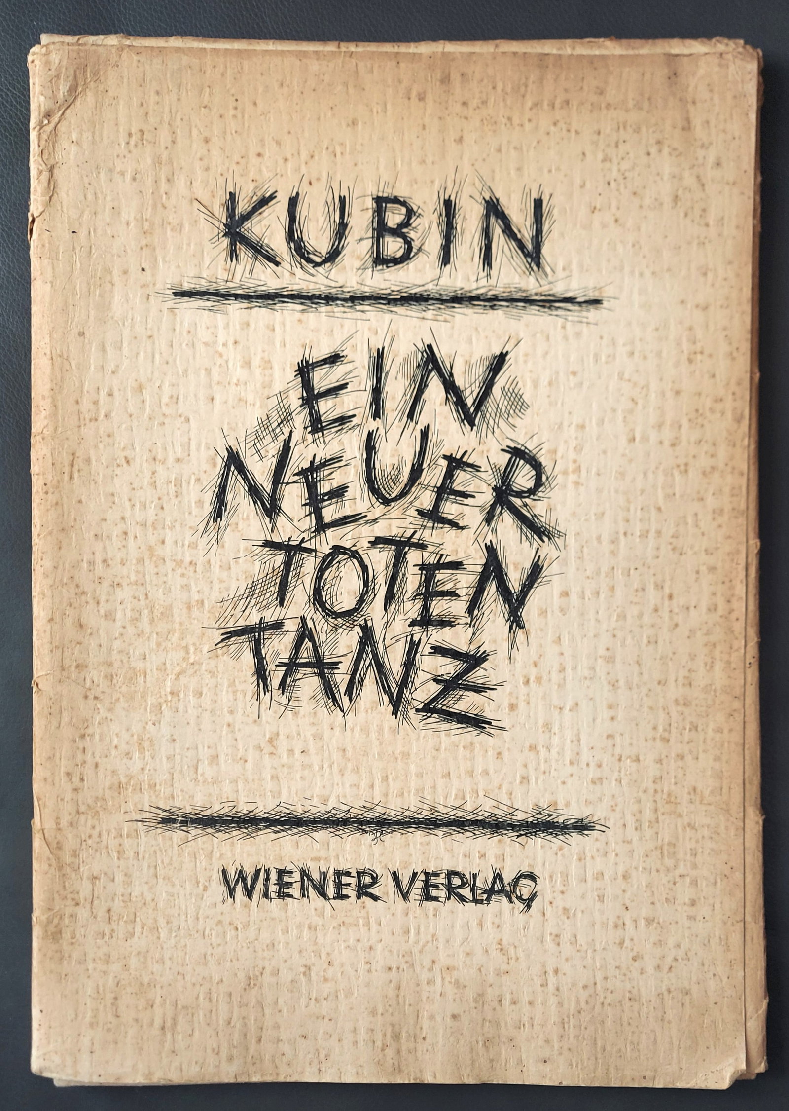 Alfred Kubin: Ein Neuer Totentanz 1947 First Edition Folio: Alfred Kubin (Austrian, 1877 - 1959): Ein neuer Totentanz (A new dance of death). First edition by Wiener Verlag, 1947, Vienna, Austria. First edition of the impressive drawings created in 1938. Refer