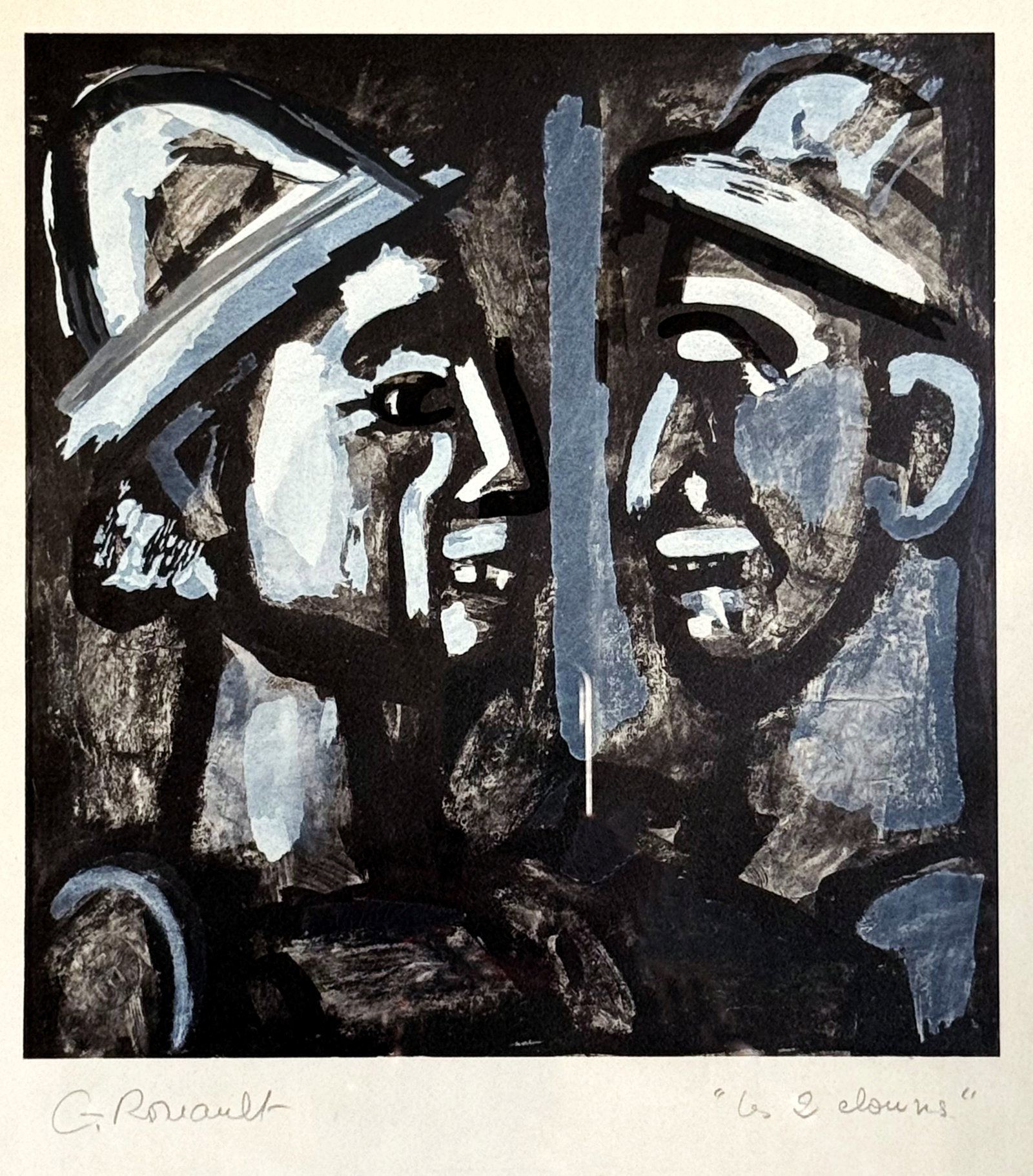 Georges Rouault (French, 1871–1958): Face à Face, 1933 Lithograph (1 of 4)
