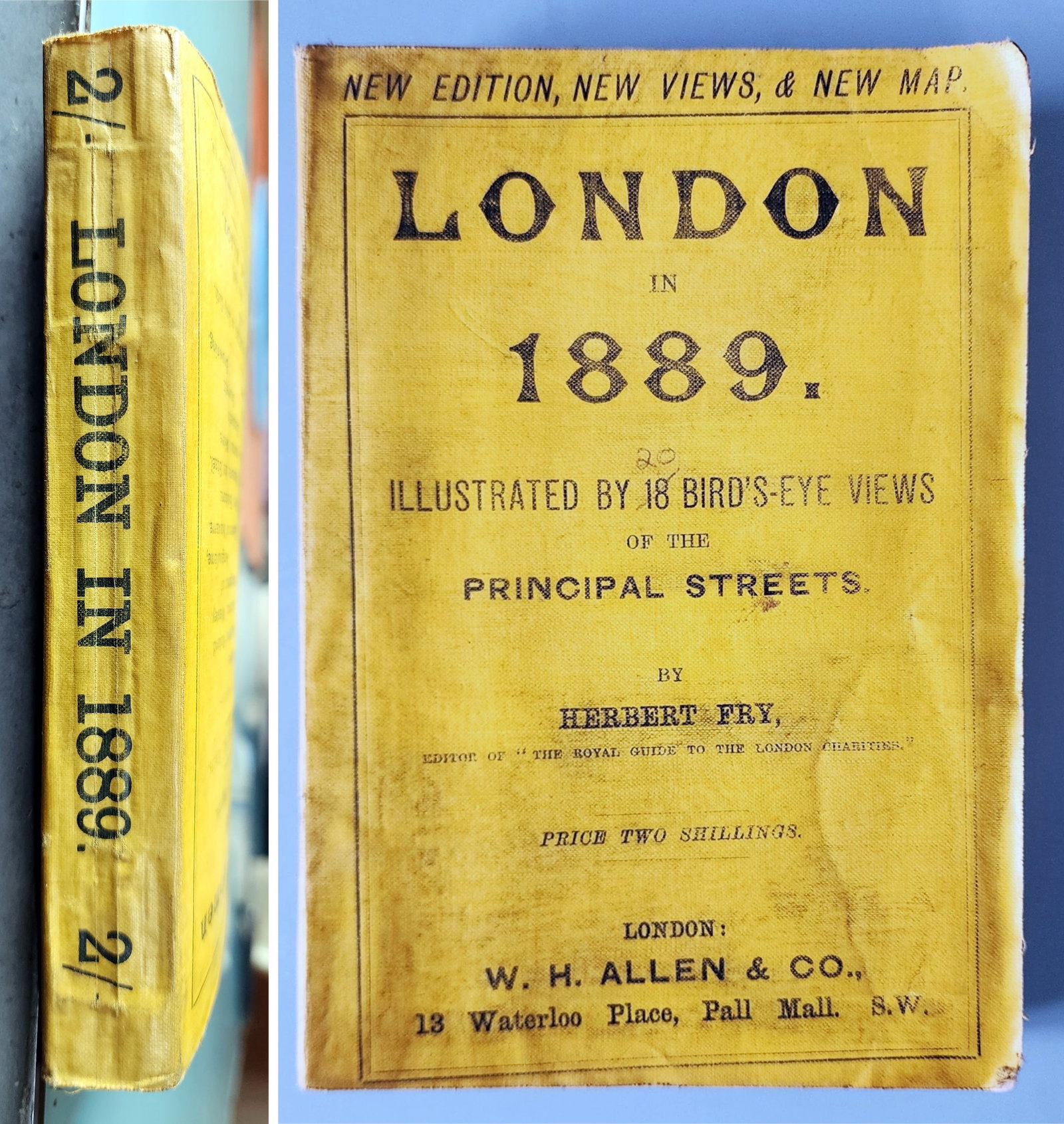 London in 1889 an Illustrated Guide Book, 1889 (1 of 5)