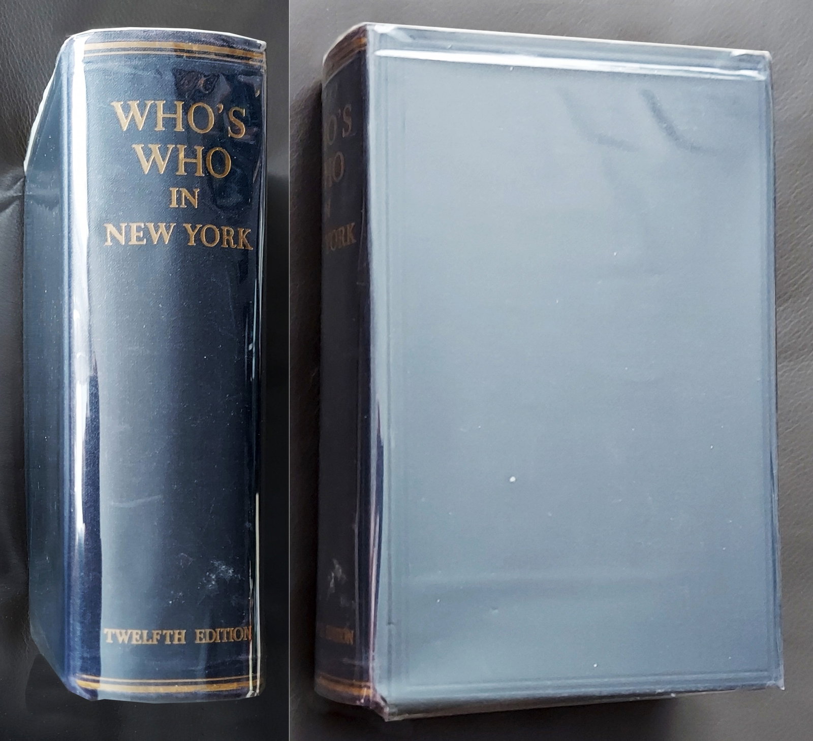 Who's Who in New York City and State, 1952 (1 of 4)