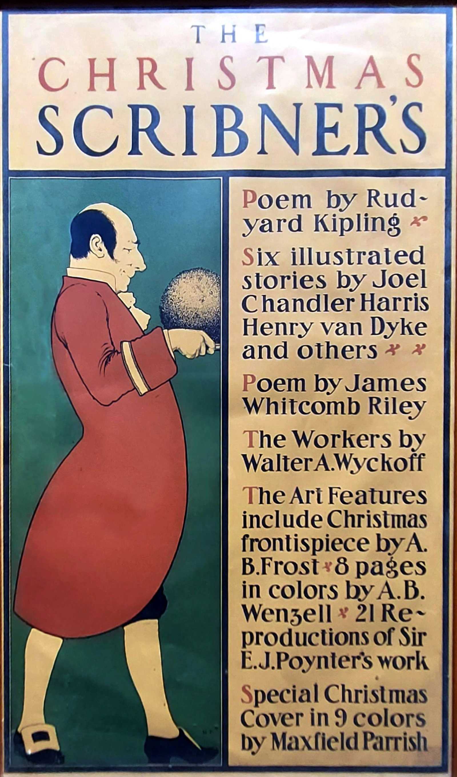 Maxfield Parrish: Scribner's December Christmas Special, 1897 (1 of 5)