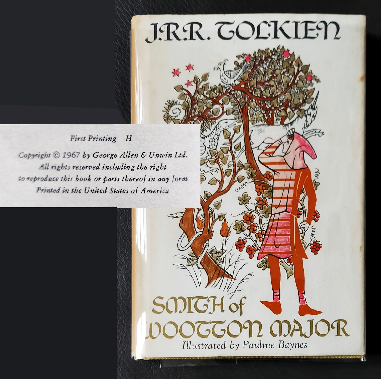 J.R.R. Tolkien: Smith of Wootton Major. 1967 First Printing (1 of 4)