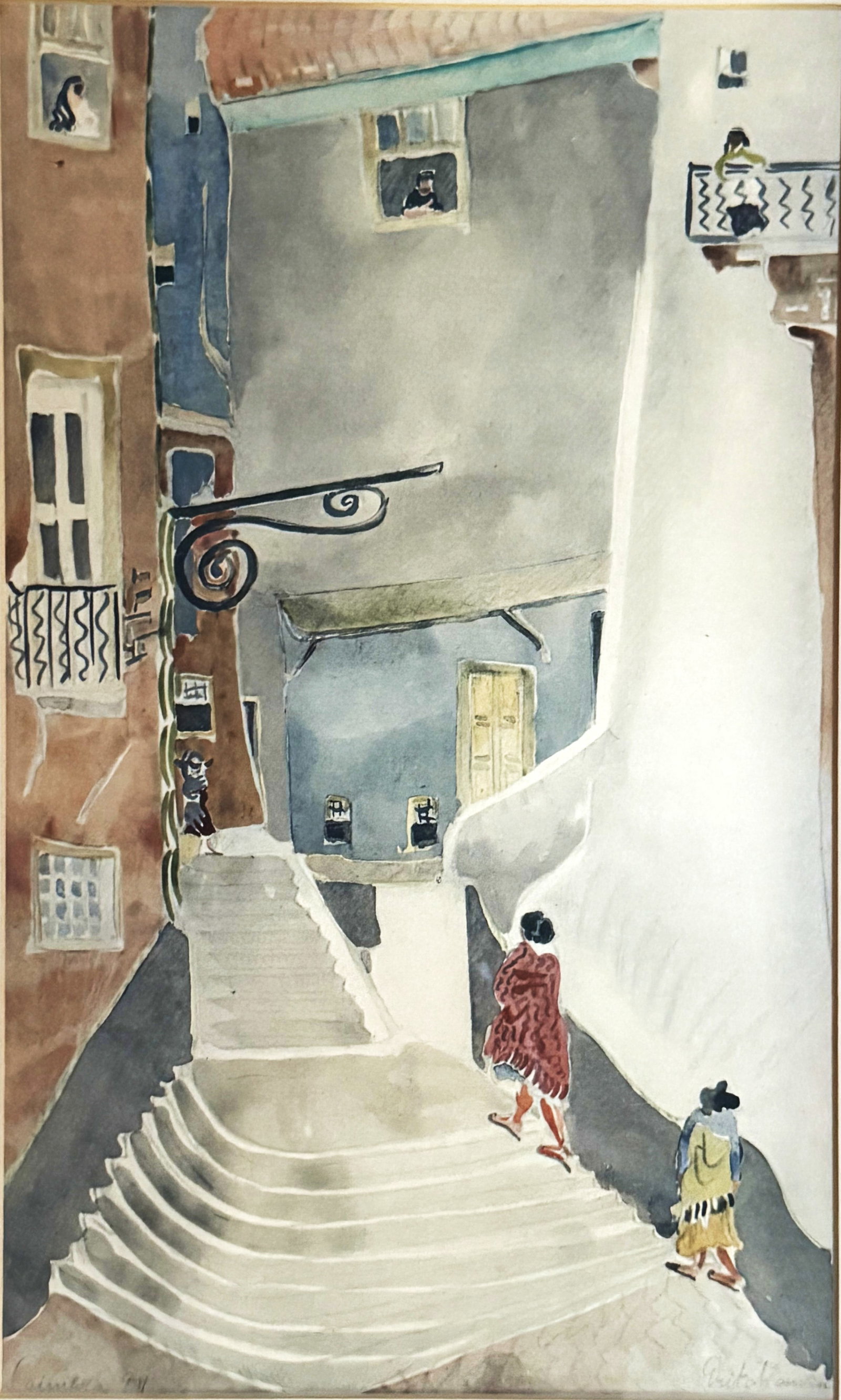 Alexis Gritchenko: Coimbra 1924 Lithograph (1 of 6)