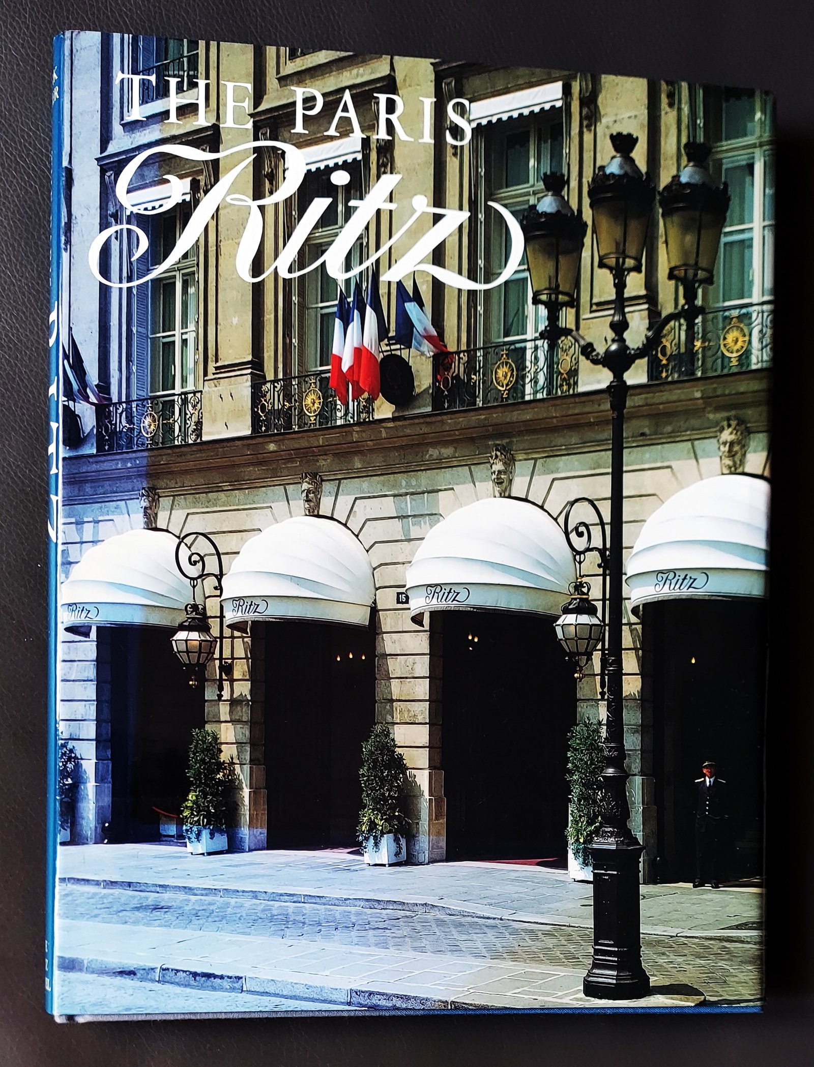 The Paris Ritz, 1991 First Edition: The Paris Ritz, by Mark Boxer and Pierre Salinger. First Edition published by Ritz Hotel, Paris, 1991. Printed in Japan. Profusely illustrated with 115 photos in color and b/w throughout hardcover 10 