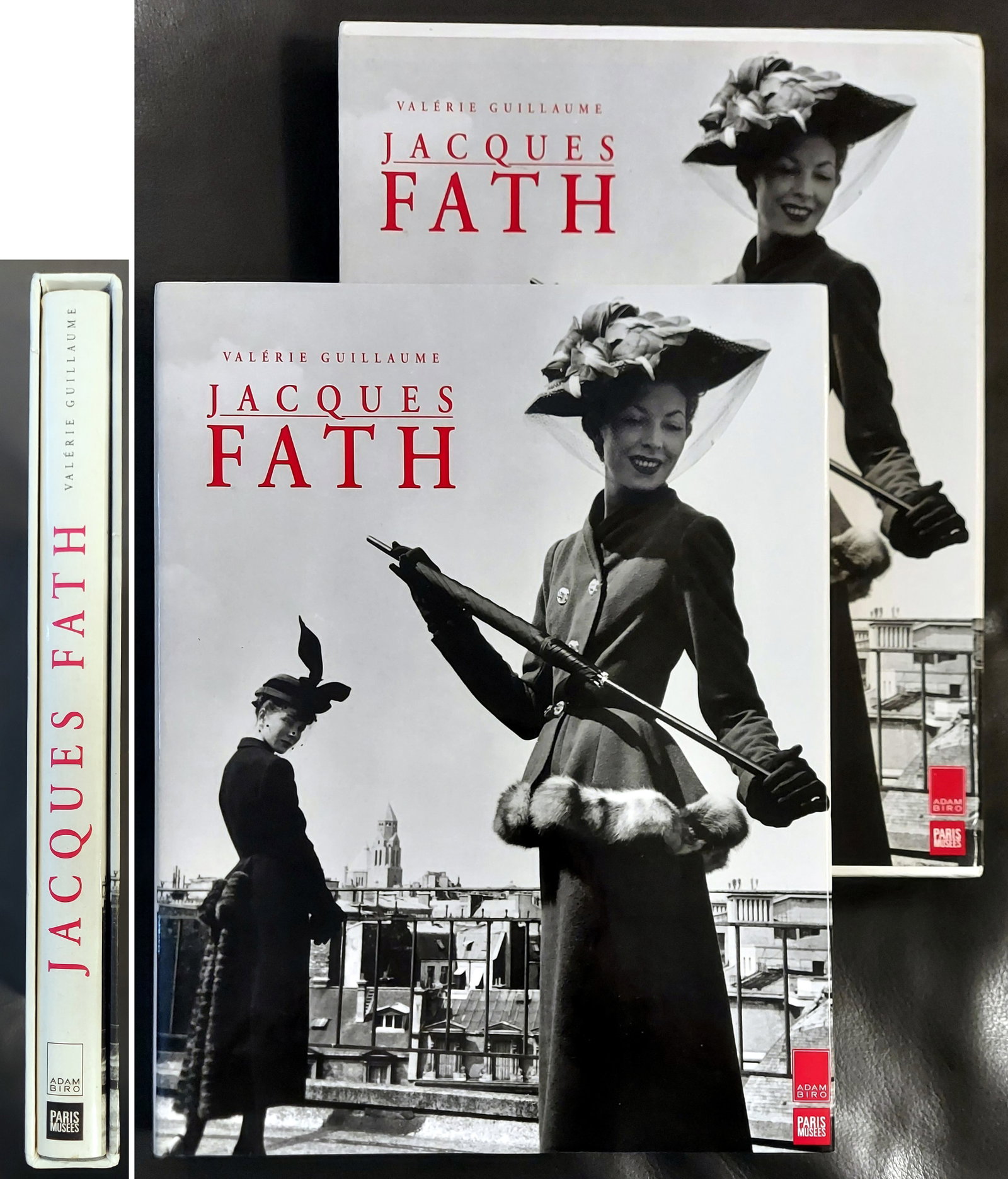Valerie Guillaume: Jacques Fath, 1993 First Edition: Jacques Fath, by Guillaume Valerie, preface by Hubert de Givenchy. A comprehensive book on the French fashion designer Jacques Fath (1912-1954) who is considered one of the three dominants on postwar 