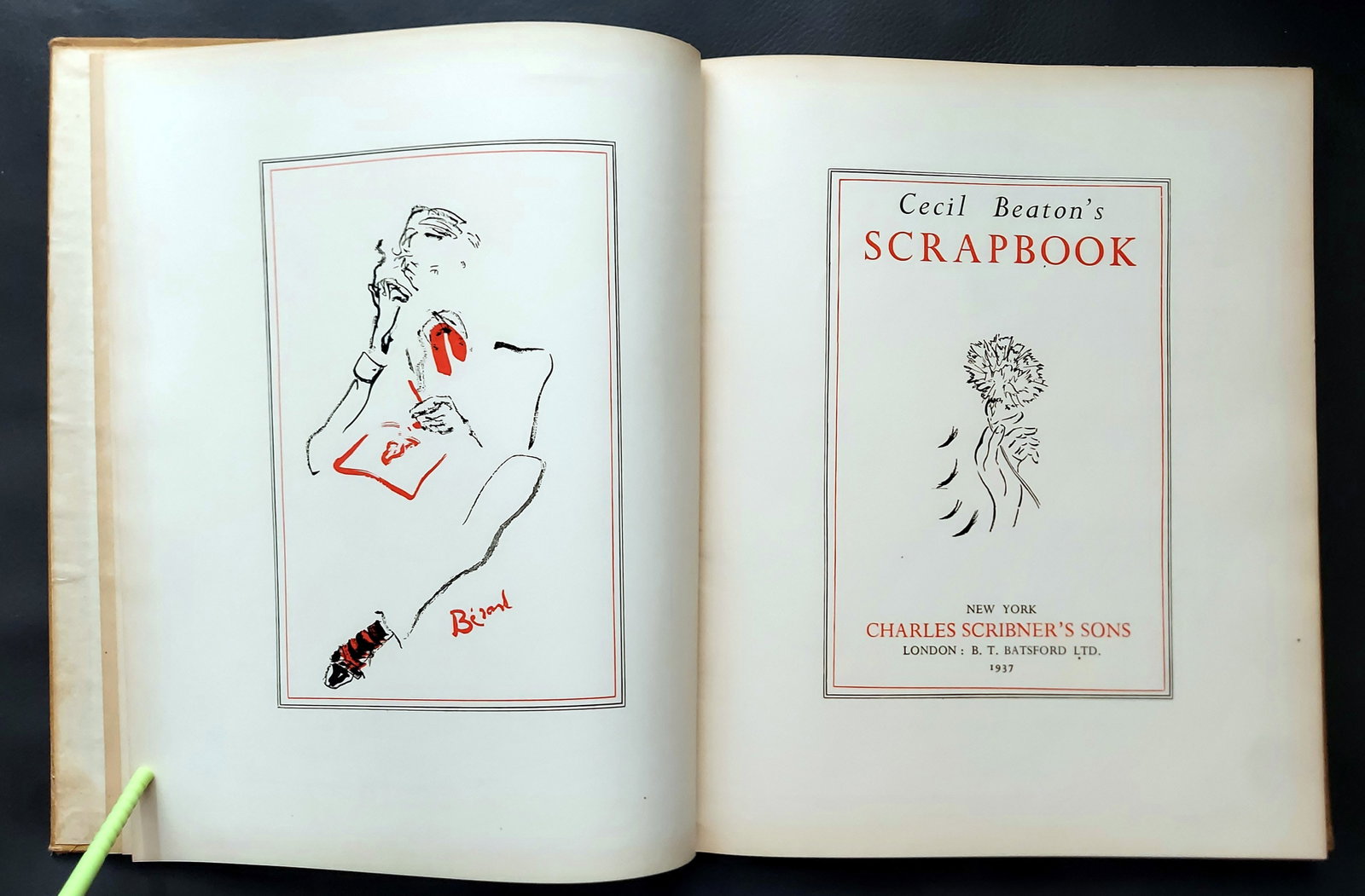 Cecil Beaton's Scrapbook, 1937 First Edition (1 of 14)