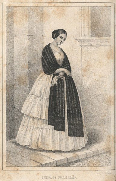 414: Mexican Treatise on the Rebozo. 1851