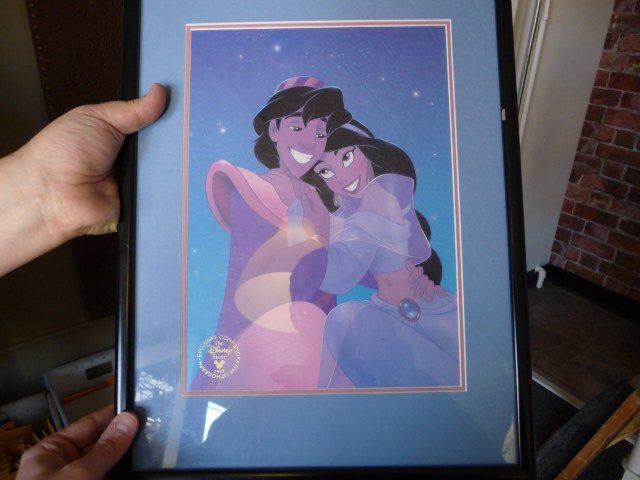 Disney Aladdin Commemorative Print (1 of 1)