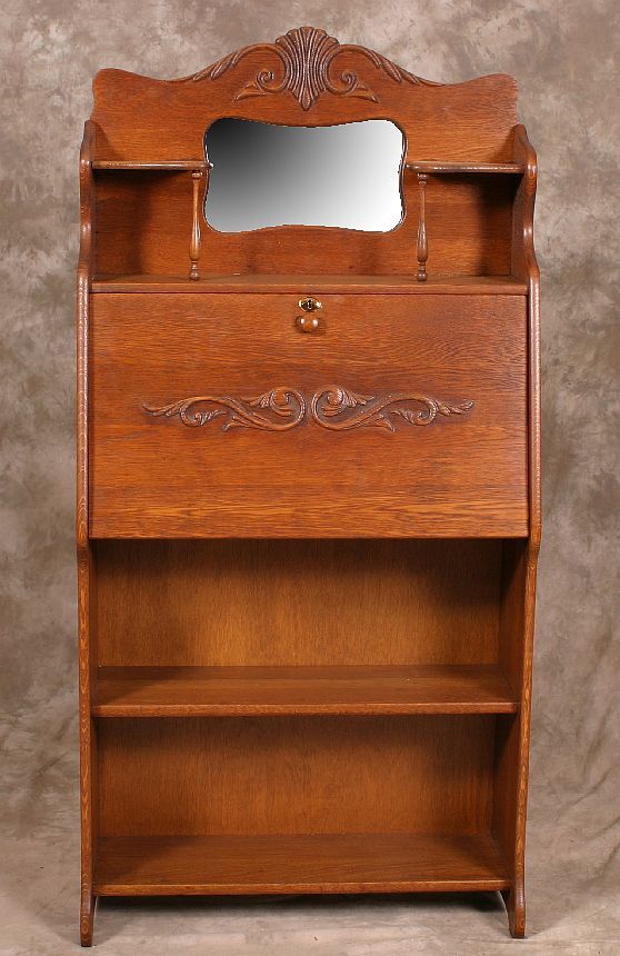 767 Oak dropfront Larkin desk Jan 01, 2007 Montrose Auction Inc in GA