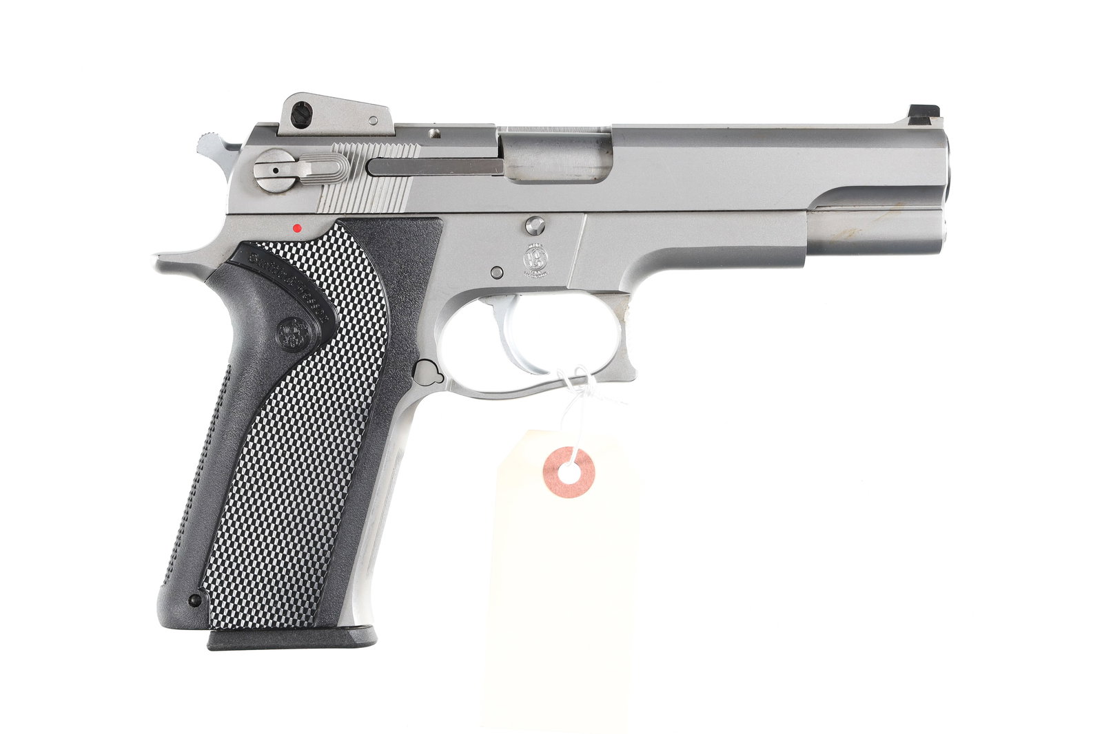 Smith & Wesson 4506 Pistol .45 ACP: .45 ACP Serial # TDA4527 Stainless steel 2nd Gen Smith Auto with factory adjustable sights, decocking safety, excellent overall condition showing very light use. Mechanically excellent. Barrel 5" Mode
