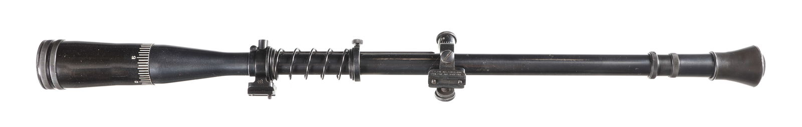 Lyman Super Targetspot Scope: Lyman Super Targetspot 15x Scope with Crosshair reticle and a clear optic. Location T1.