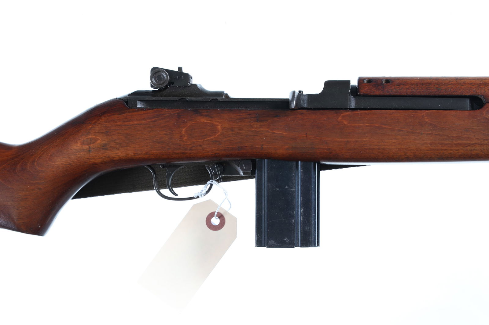 Winchester M1 Carbine Semi Rifle .30 carbine: .30 carbine Serial # 1218901 Winchester M1 Carbine. Type 3 configuration with flash hider. Perch belly stock with cotton sling. Slide adjustable rear sight. Excellent bore with proper mechanics. Non-I