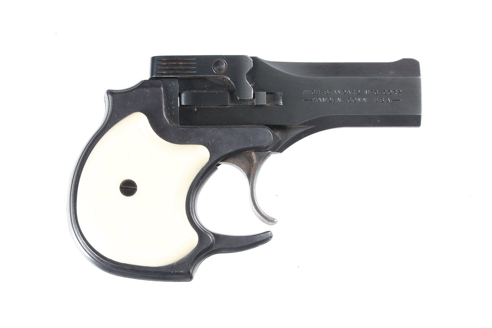 High Standard DM-101 Derringer .22 mag: .22 mag Serial # 2004170 Excellent overall condition. Barrel 3 1/2" Modern