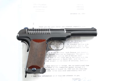Savage 1907 Trials Pistol .45 ACP