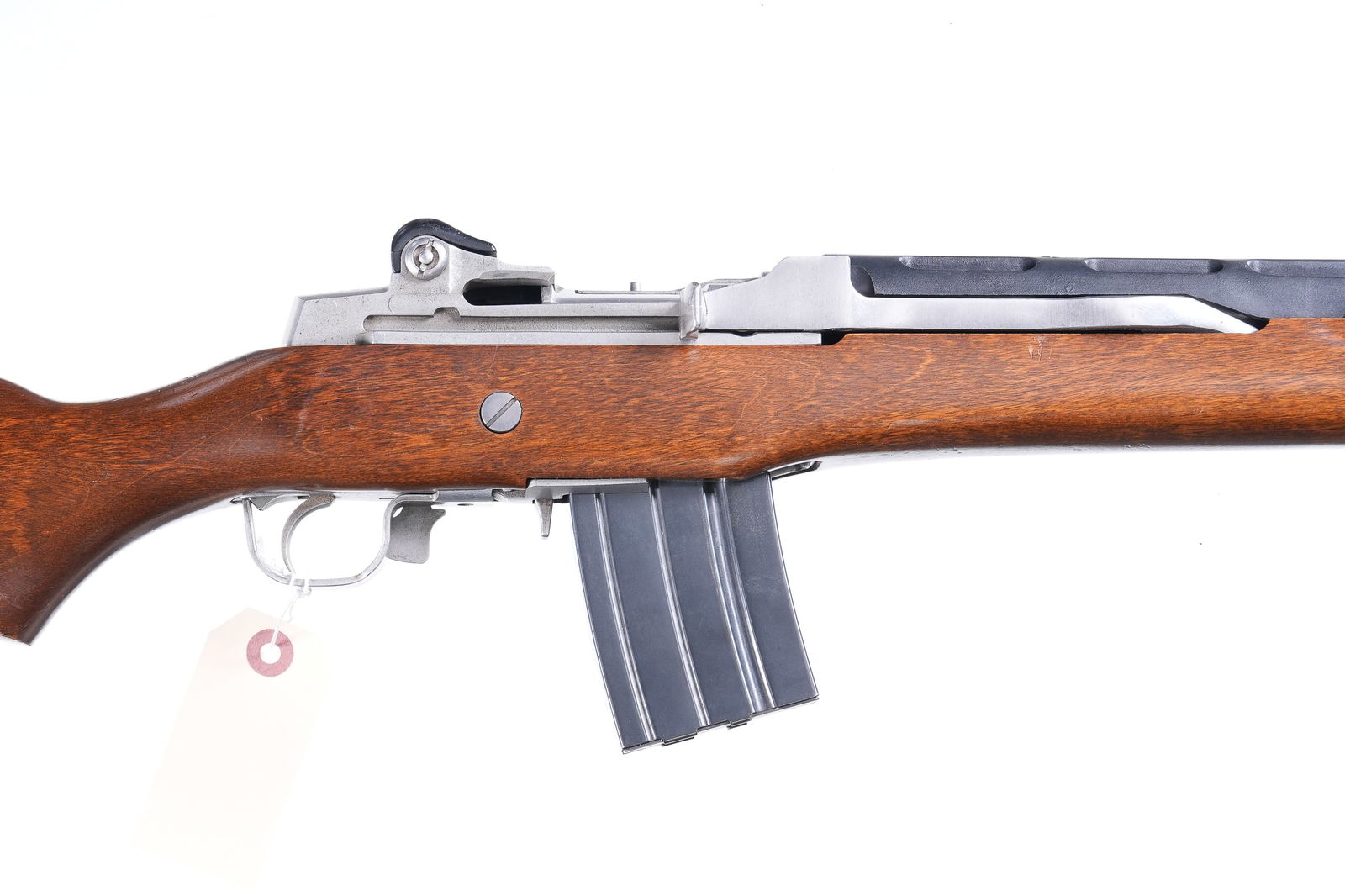 Ruger Mini-14 Semi Rifle .223 rem: .223 rem Serial # 181-89722 Ruger Stainless steel Mini 14 .223 carbine with wood stock. Condition, Excellent with bright bore and excellent wood. Mechanically fine Barrel 18" Modern