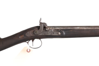 Unknown Half Stock Fowler Percussion Rifle .64 cal