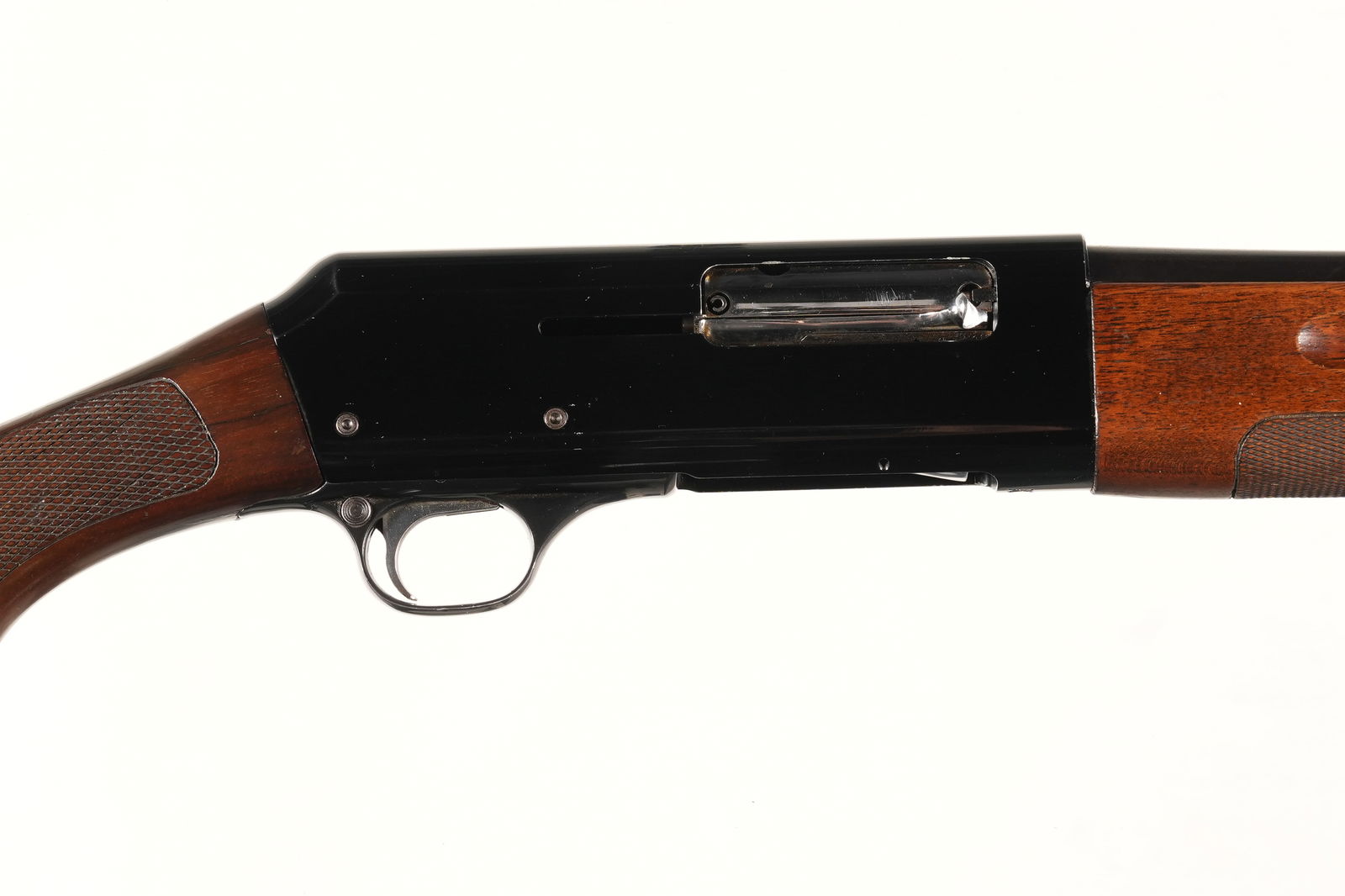 A2877 Franchi 48 Semi Shotgun 20ga: 20ga Serial # 400060 Franchi Model 48 with 27" Modified choked Bbl,14" LOP. Alloy receiver weighs only 5 Lbs 6 oz. Condition, Very good with 97% barrel finish with bright bore, Stocks are very good wi