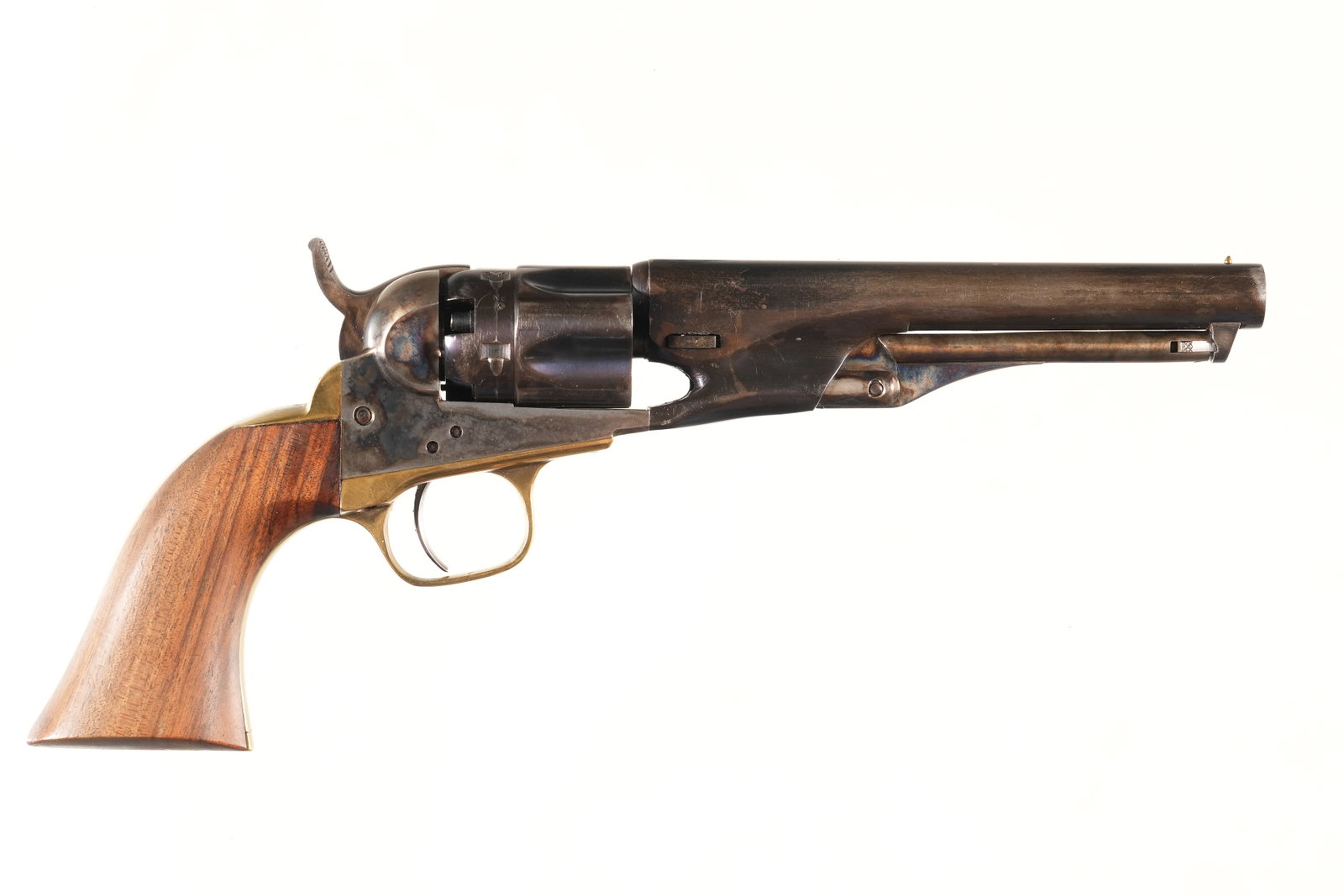Uberti Perc Revolver .36 Cal: .36 Cal Serial # 124606 No4473 Very good overall condition with finish wear on barrel consistent with holster use. Mechanically excellent.