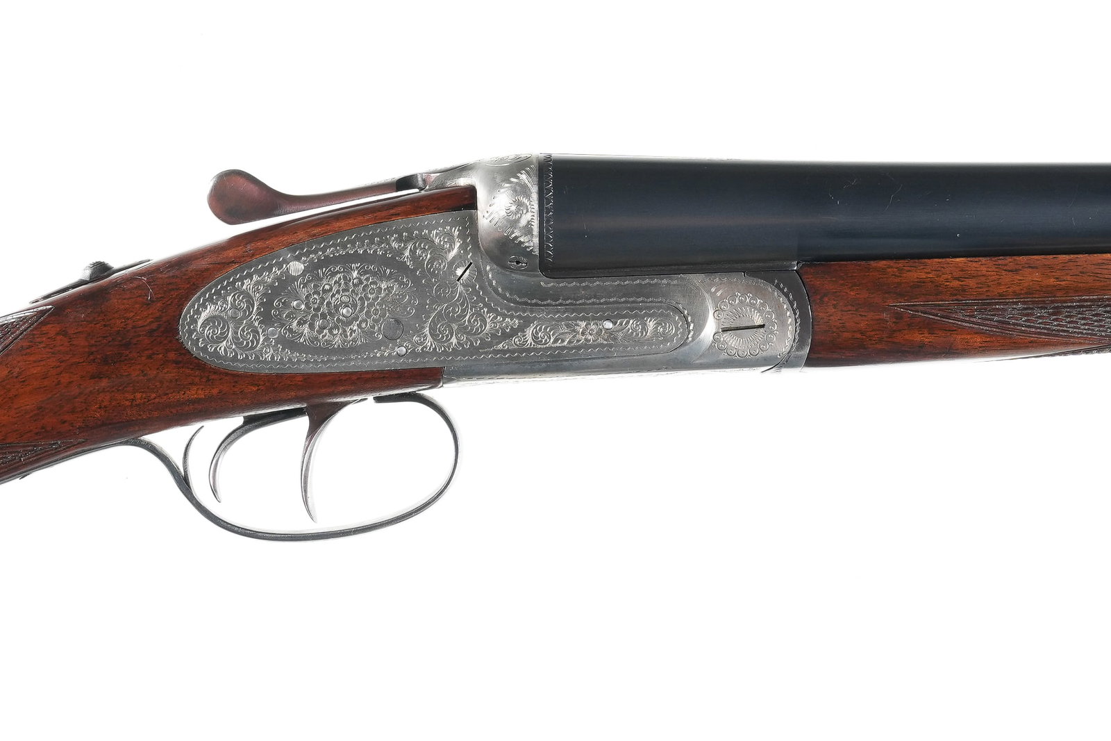 A2489 Ugartechea Parker Hale 604 SxS Shotgun 12ga: 12ga Serial # 174086 Parker Hale retailed Ugartechea 12 Bore double sidelock with double triggers and ejectors. 28" Bbl choked Full & Mod with 14 1/2" LOP 1 1/2" DAC 2 1/2" DAH 6 Lbs 13 oz. Condition,