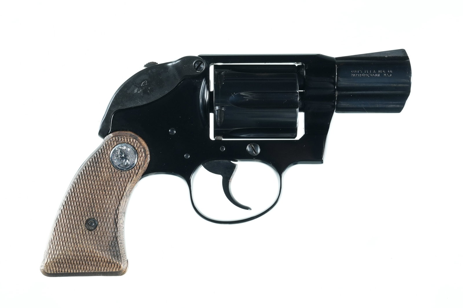 A2438 Colt Agent Revolver .38 special: .38 special Serial # M99629 Excellent overall condition. Mechanically excellent. Barrel 2" Modern