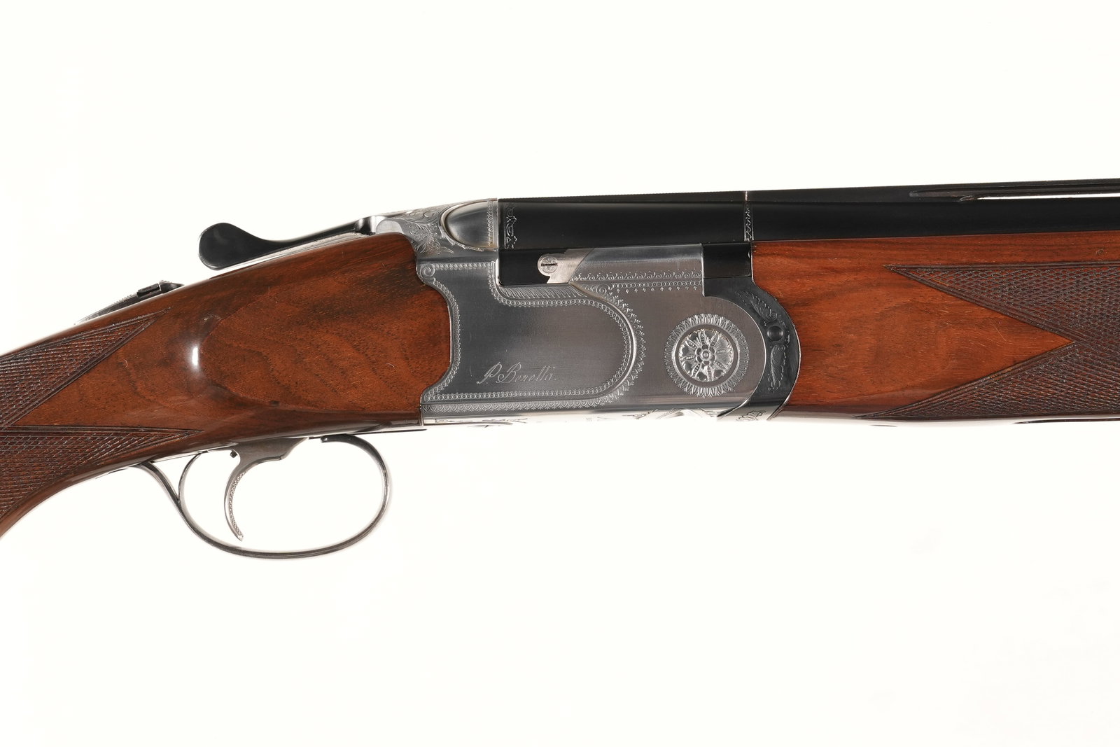A2933 Beretta S680 Skeet O/U Shotgun 12ga: 12ga Serial # C41913B Beretta Mode S 680 Special Skeet with 28" Vent rib Skeet choked Bbls with Single trigger and ejectors. 14 1/4" LOP. Condition, Very fine with 98% finish, Brilliant bores and exce