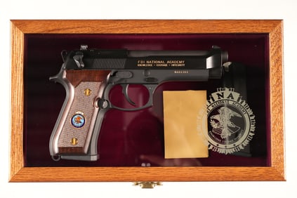 A4916 Beretta FBI National Academy 92FS Pistol 9mm
