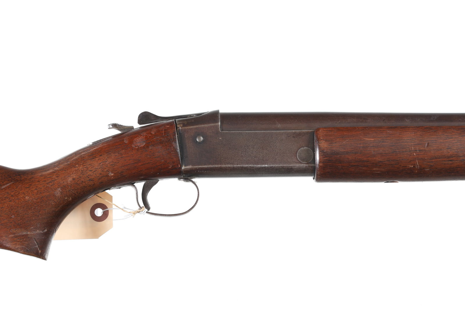 72890 Winchester 37 Sgl Shotgun 16ga: 16ga Serial # NSN Fair overall condition with most finish having turned to patina, crack in stock at wrist, buttplate absent, locking mechanism operates with difficulty(FIRING PIN FAILS TO RETRACT, NO