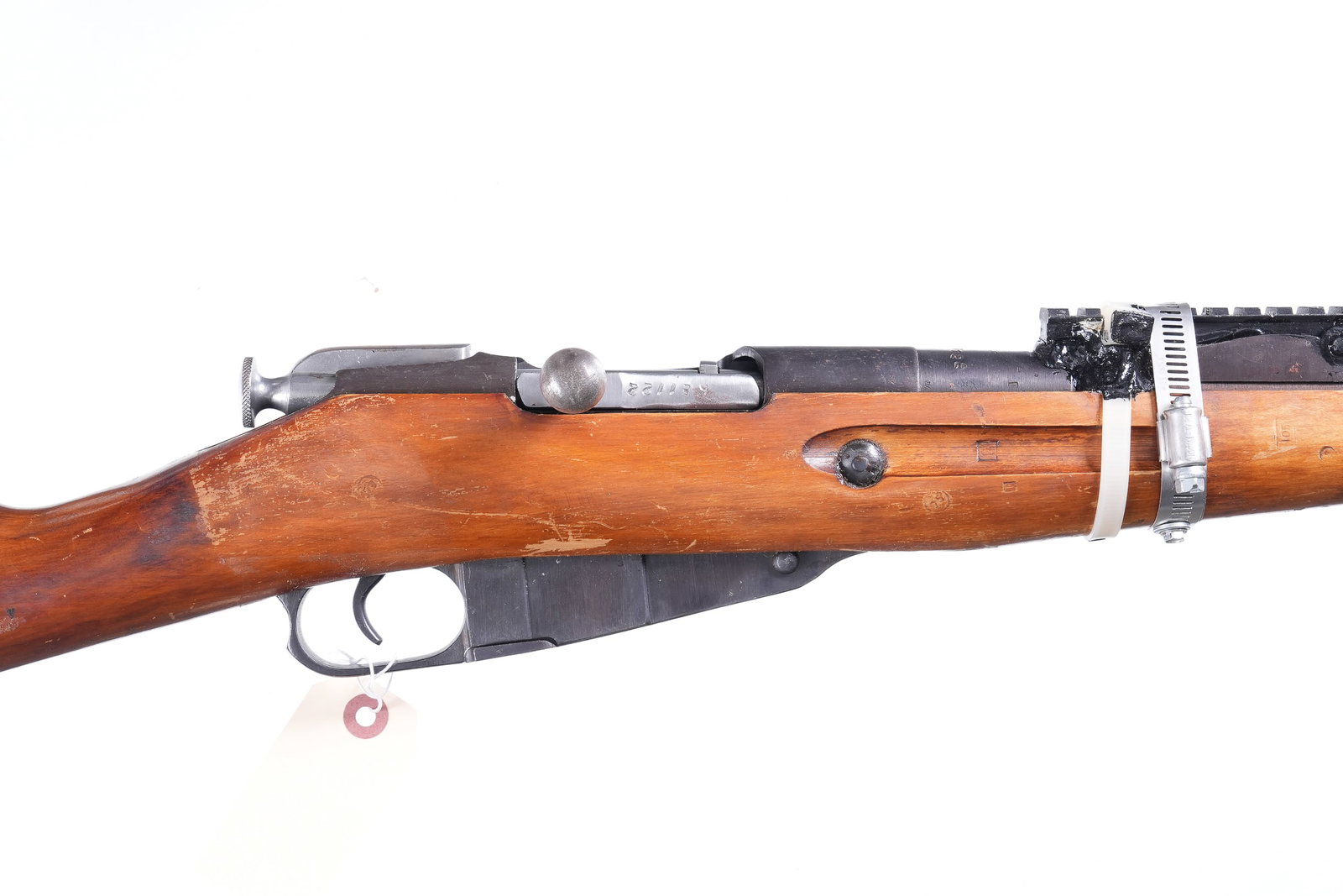 A4005 Mosin Nagant M91/30 Bolt Rifle 7.62x54R: 7.62x54R Serial # ,031564 C&R Fair overall condition with attempted repair.