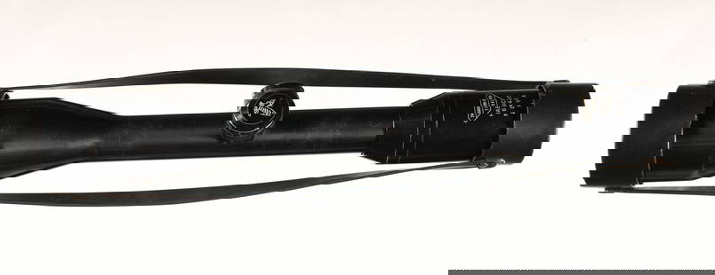 Swarovski Nova 6x42 Scope: Swarovski Optik Nova Habicht 6x42 scope with lens cover, duplex reticle and clear optics. Made in Austria.