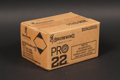 2000 Rds. Browning .22LR Ammo