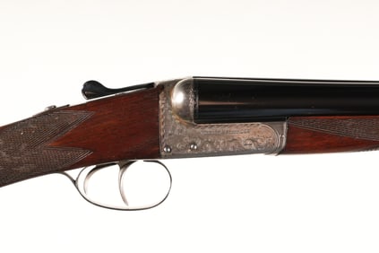 Webley & Scott Box Lock Ejector SxS Shotgun 12ga