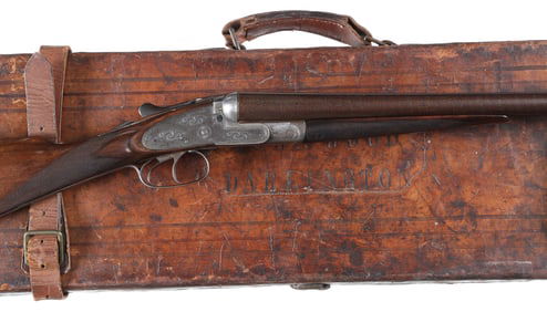 George Jeffery Sidelock SxS Shotgun 12ga