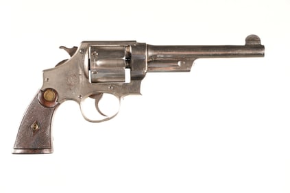 Smith & Wesson 44 Triple Lock Revolver .44 cal