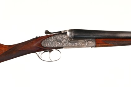 Gorosabel Silver Deluxe Side Lock Shotgun 12GA